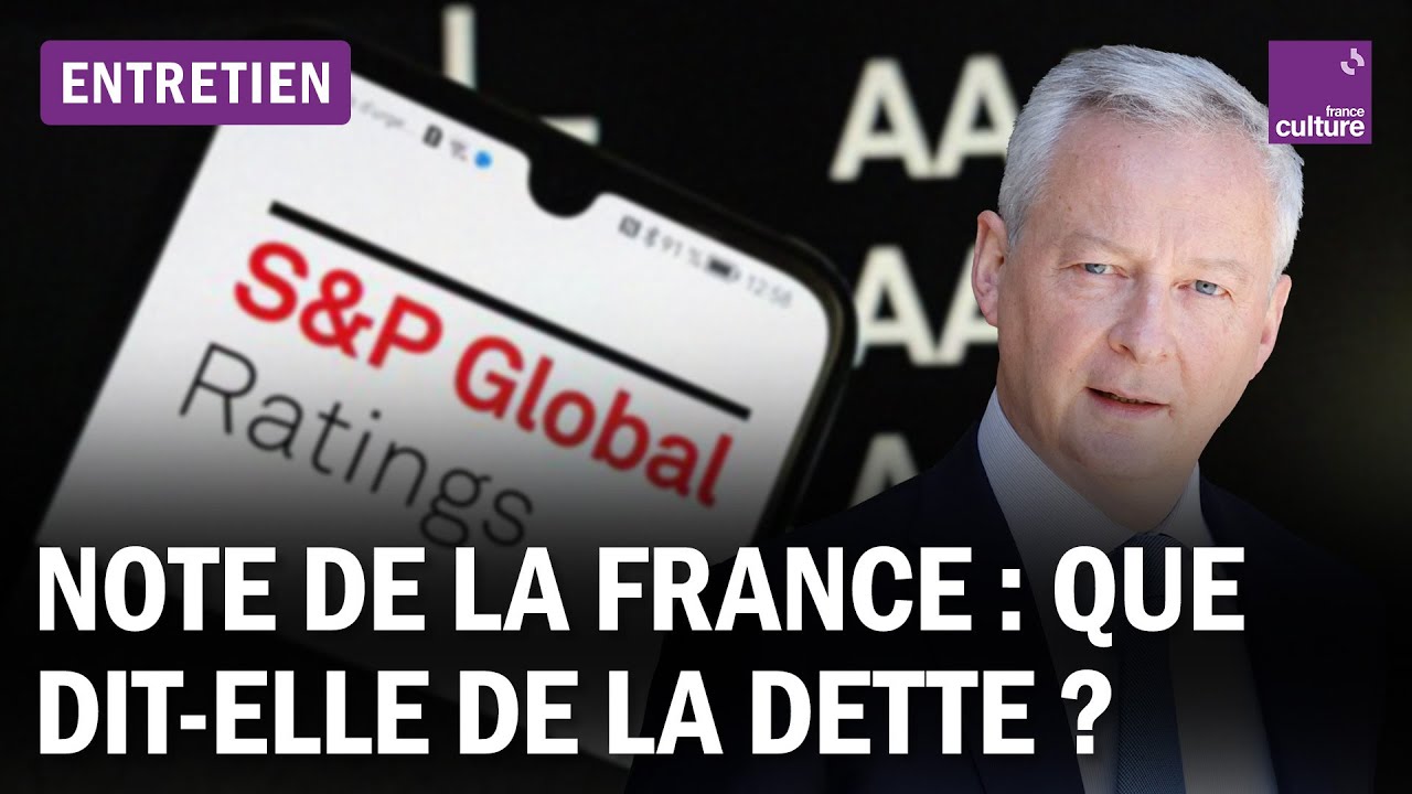 Comment expliquer la dégradation de la note de la dette française ?