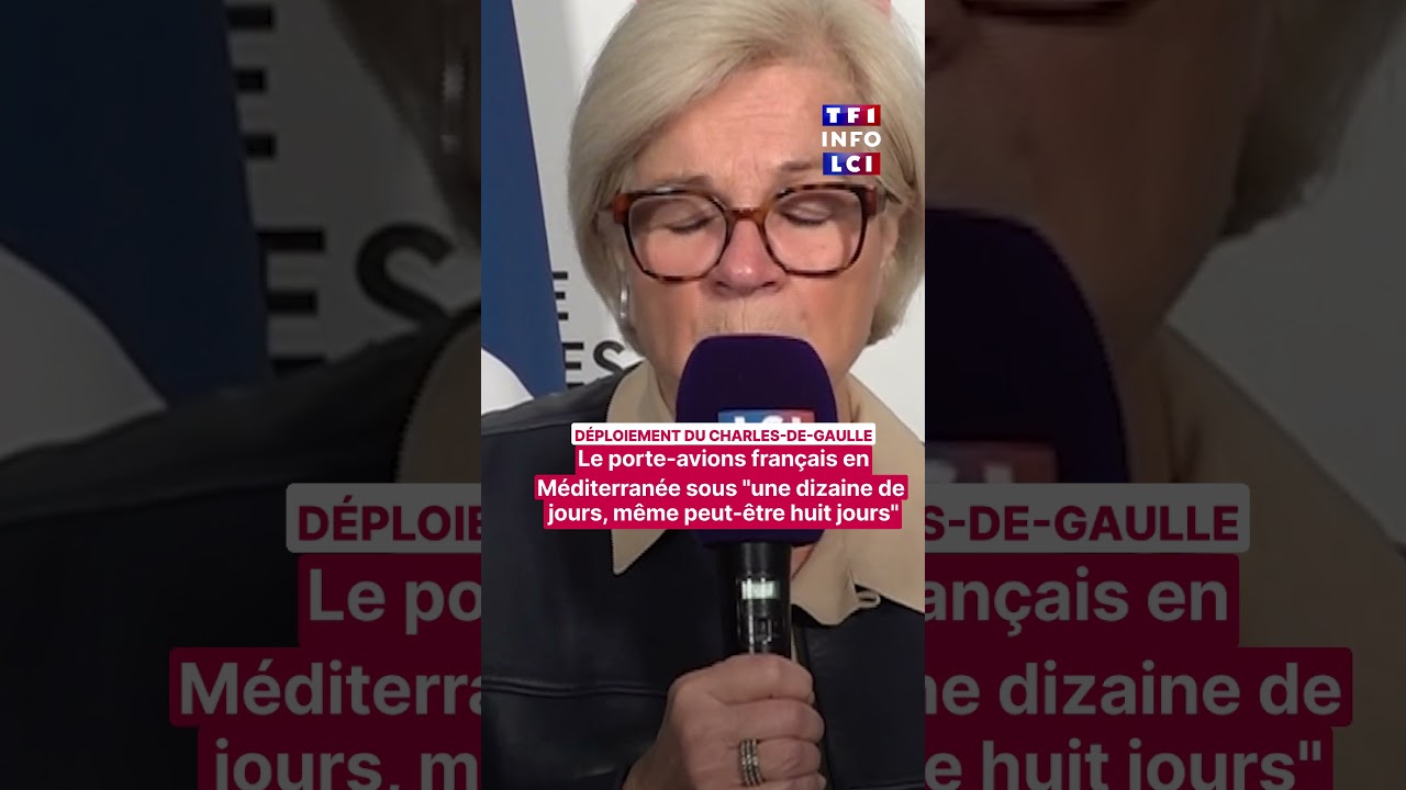 "En une dizaine de jour le Charles-de-Gaulle sera en Méditerranée, peut-être même huit jours" ｜LCI