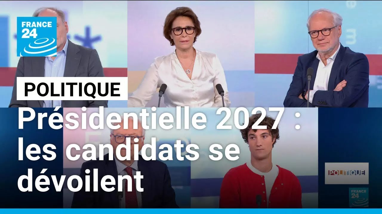 Présidentielle 2027 : les candidats se dévoilent, le RN poursuit sa normalisation • FRANCE 24