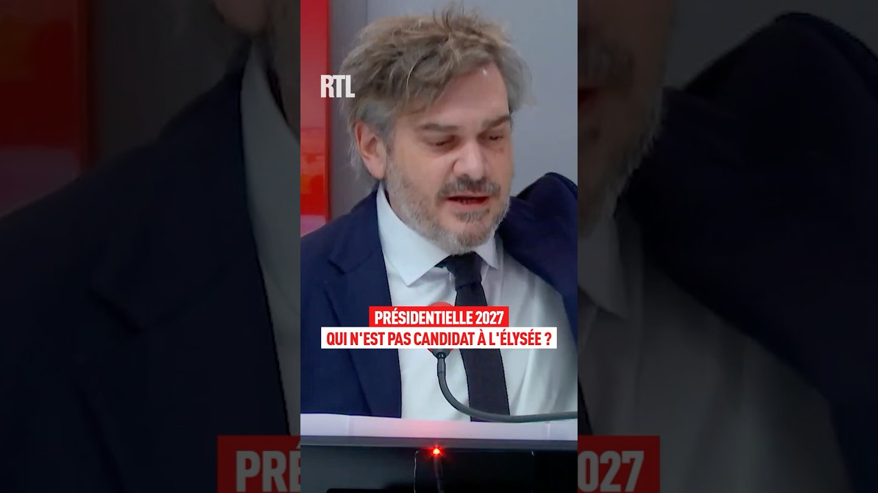 Présidentielle 2027 : qui n'est pas candidat à l'Élysée ?