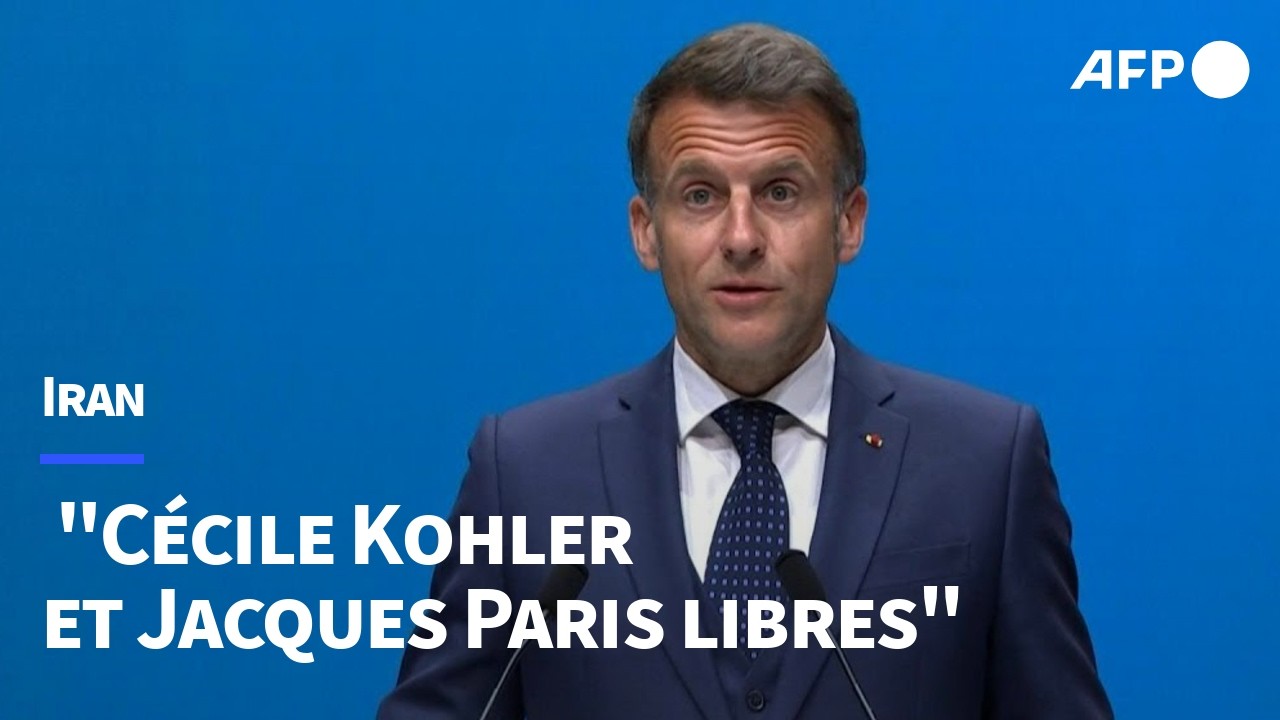 Macron annonce le retour en France de Cécile Kohler et Jacques Paris | AFP