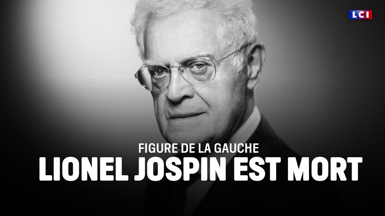 Figure de la gauche, Lionel Jospin est décédé｜LCI