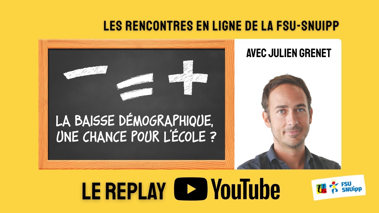 Baisse démographique : une chance pour l’École ?