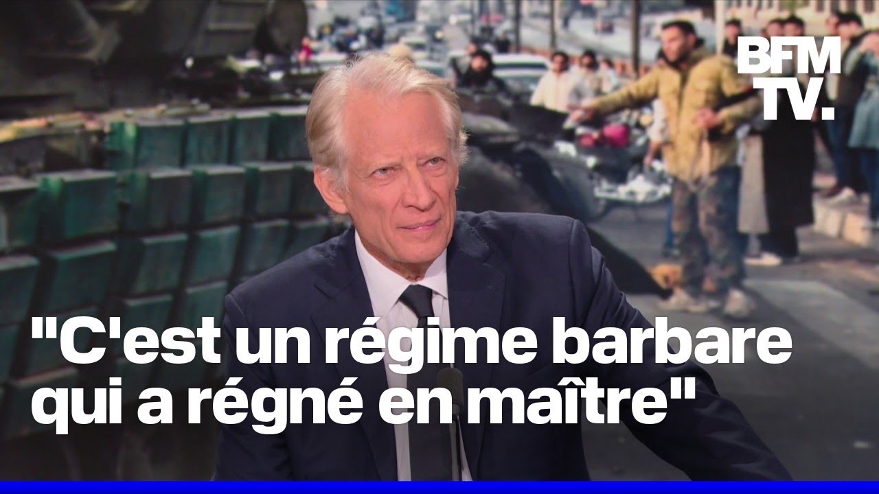 L'interview de Dominique de Villepin, ancien Premier ministre, en intégralité