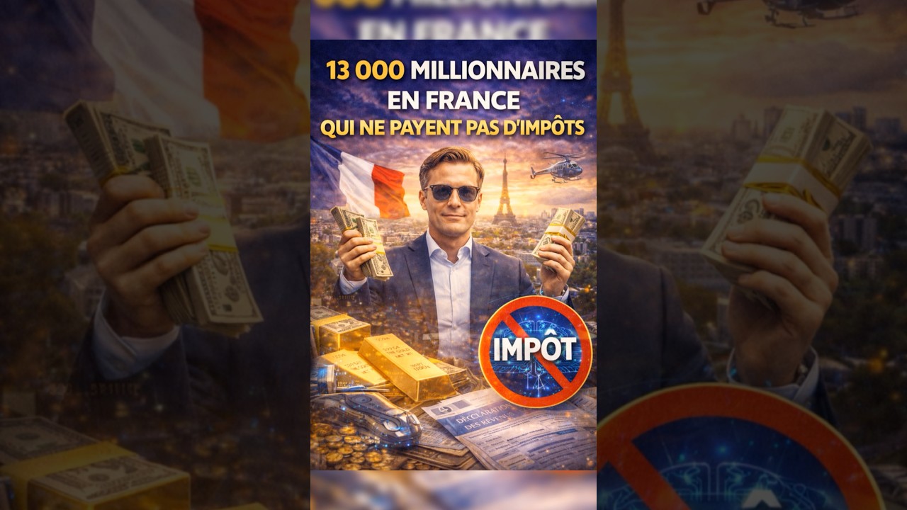 💶🔥13 335 foyers millionnaires paient 0€ d’impôt sur le revenu