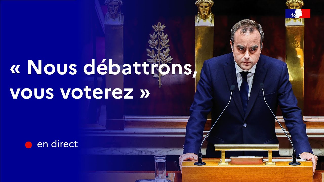 Déclaration de politique générale du Premier ministre à l’Assemblée nationale