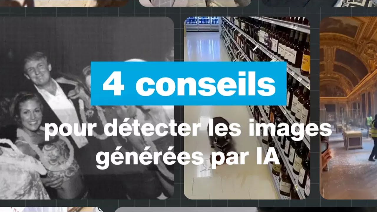 4 astuces pour détecter une image générée par IA • FRANCE 24