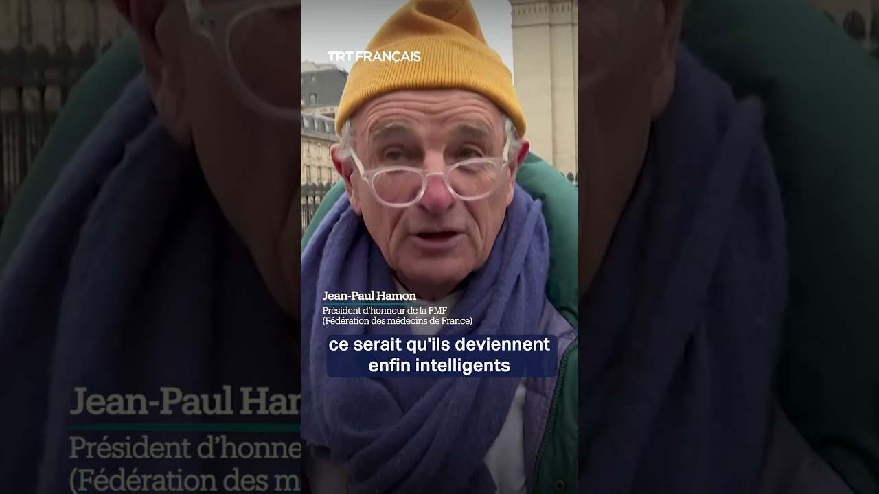 Plusieurs milliers de médecins manifestent à Paris