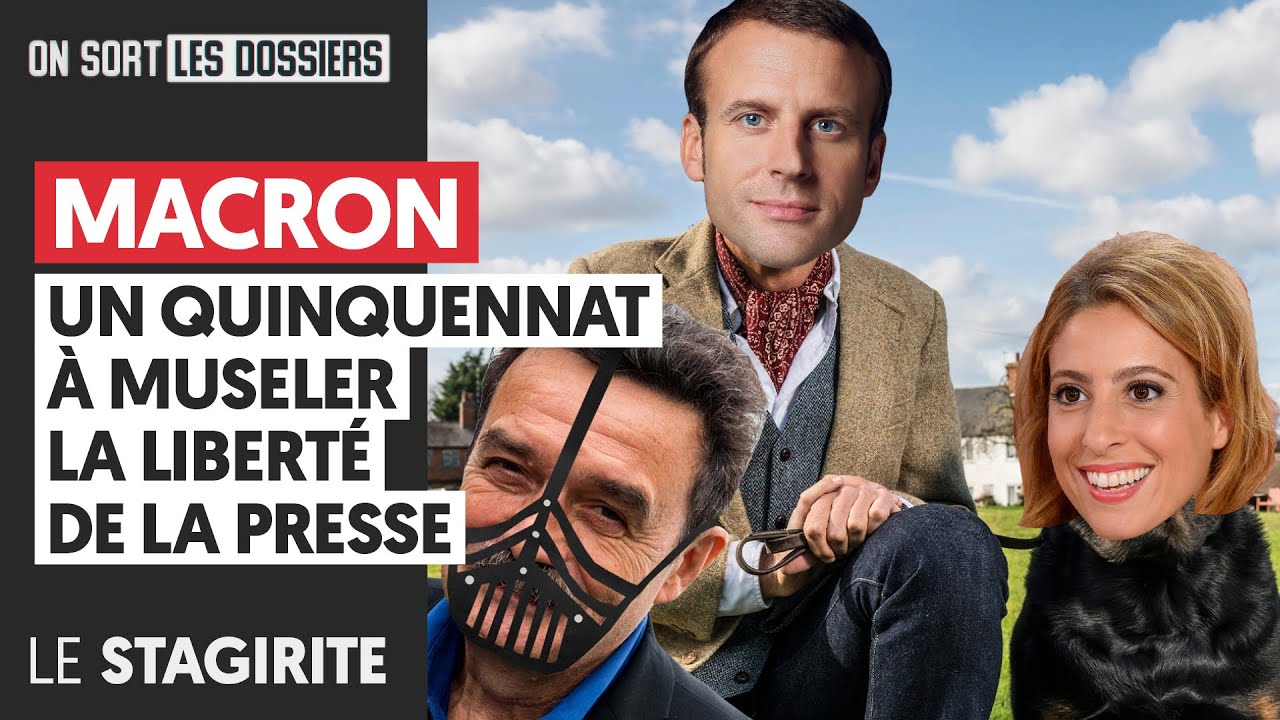 MACRON : UN QUINQUENNAT À MUSELER LA LIBERTÉ DE LA PRESSE