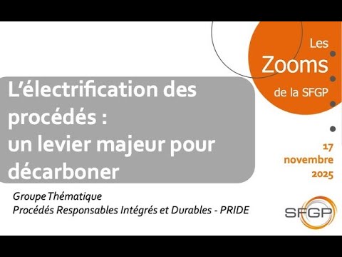 L’électrification des procédés : un levier majeur pour décarboner