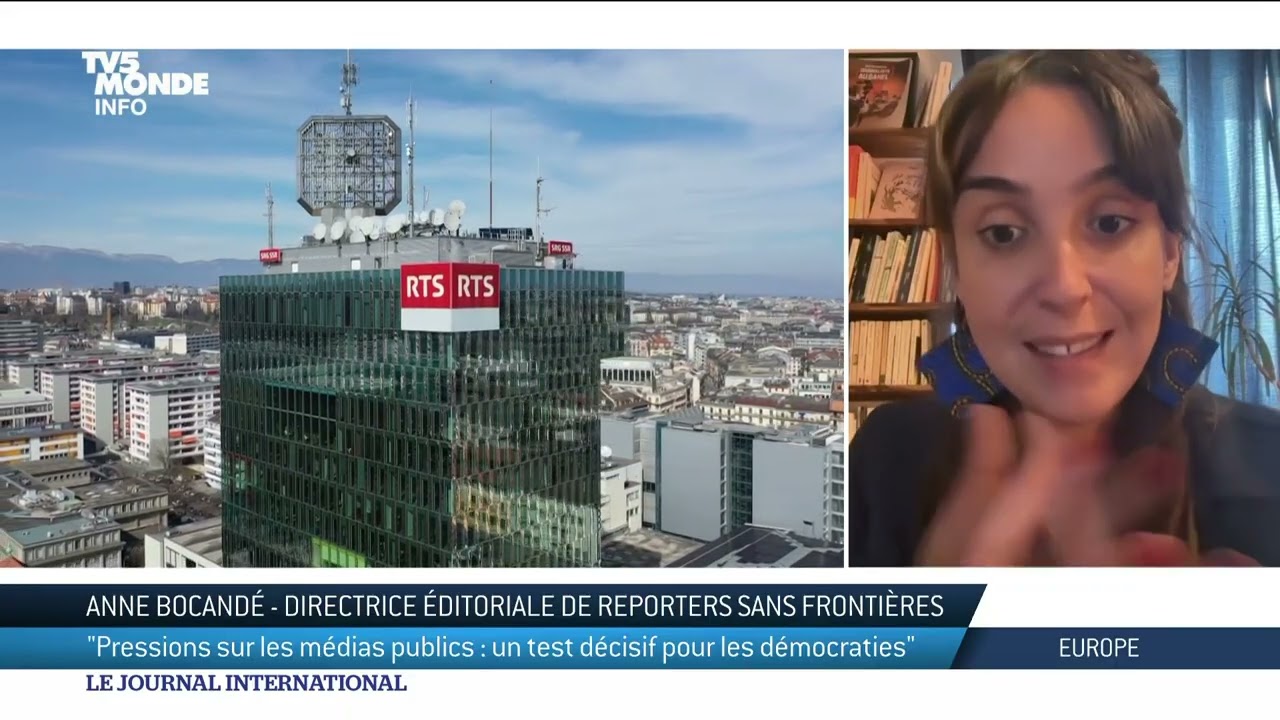 Pressions sur les médias publics : un test pour les démocraties ?