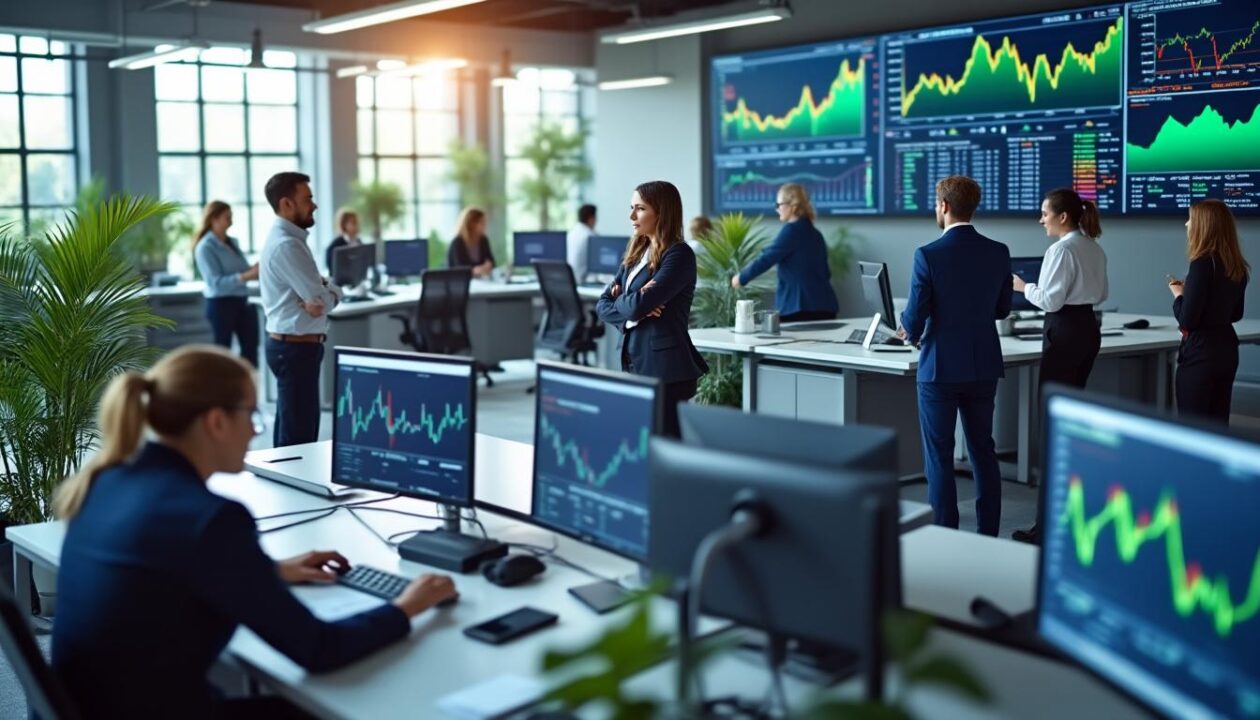 suivez les dernières évolutions en bourse avec la progression d'alstom, la performance exceptionnelle d'oracle, ainsi que la publication des résultats financiers d'inditex et porsche.